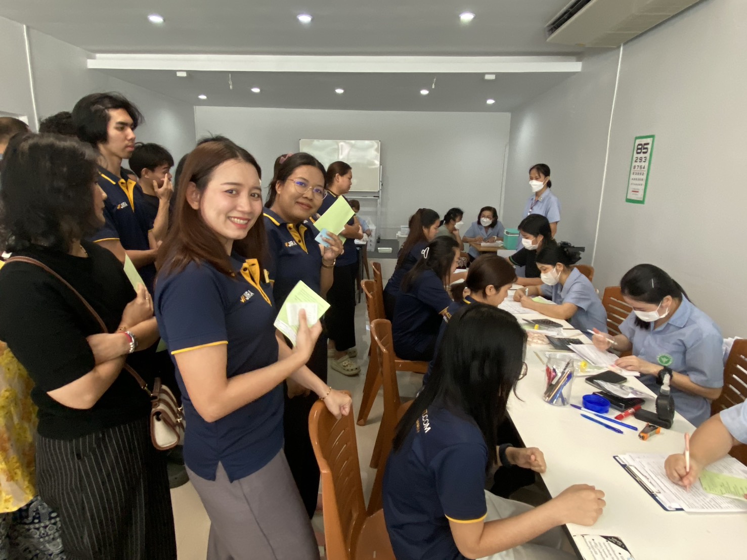 บริษัท จิรการบัญชี จำกัด สนับสนุนพื้นที่จัดกิจกรรม "ตรวจสุขภาพประจำปี 2569" ร่วมกับโรงพยาบาลพระปกเกล้า เพื่อผู้ประกันตน มาตรา 33 และ 39 รูปที่ 4